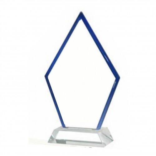 Blue Ice Acrylic Trophy