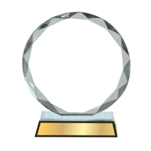 Circular Jewel Acrylic Trophy