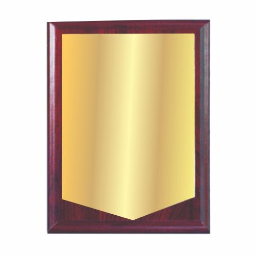 Unqiue Golden Certificate Plaque 