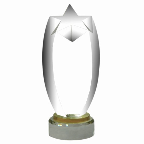 Go Getter Crystal Trophy 