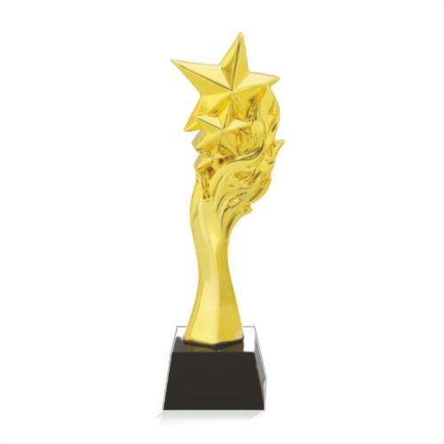 Golden Star Polyresin Trophy 