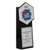 Customized Wooden Block Powerplay Trophy
