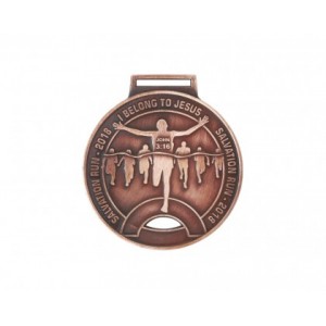 Custom Made Die-Cast Marathon Medal