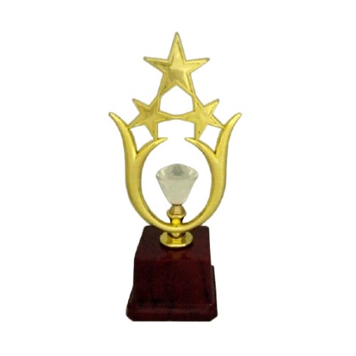 3 Star Diamond Fiber Trophy 