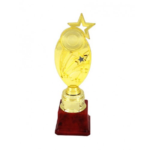 Badge Star Fiber Trophy 