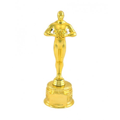 Golden Base Oscar Fiber Trophy 