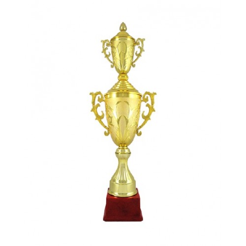 Large Double Fiber Cup Trophy 