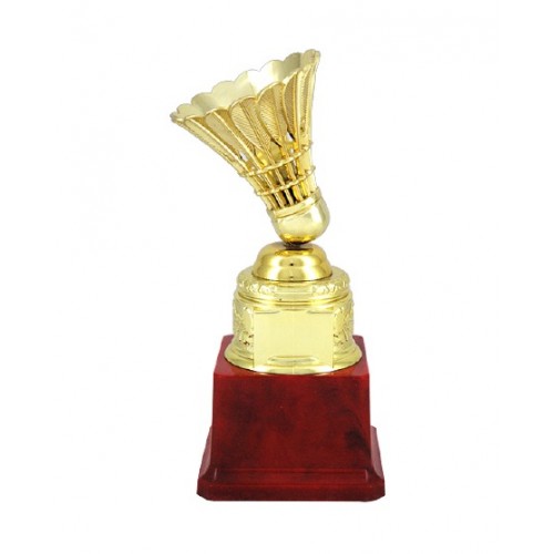 Mini Badmintion Shuttle Fiber Trophy 