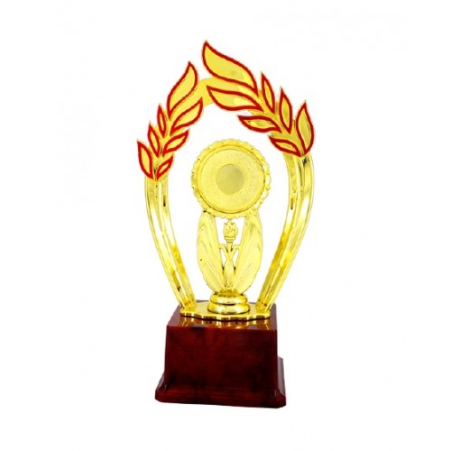 Mini Golden Insignia Fiber Trophy 