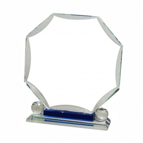 Busy Bee Glass Trophy 