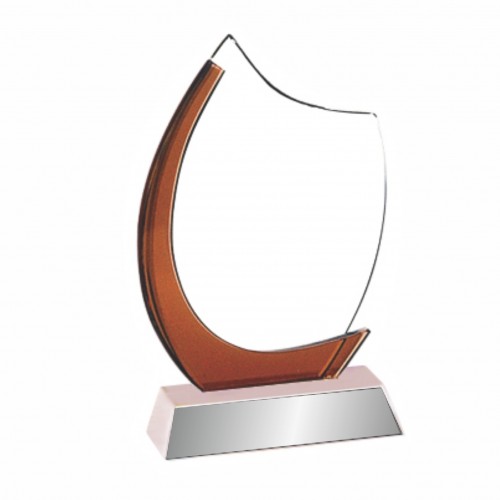 Consistency Award Glass Trophy 