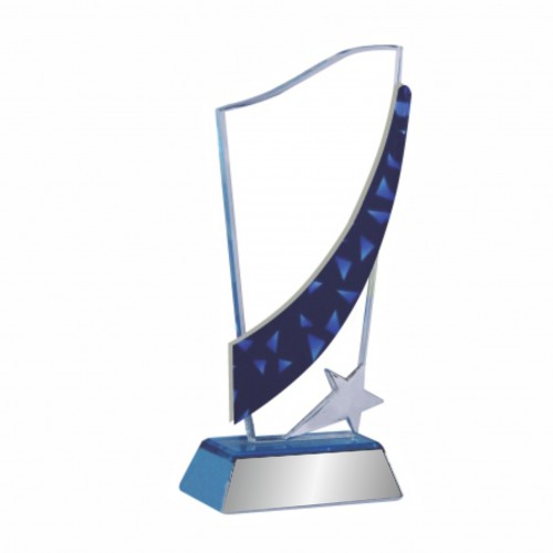 Emerging Star Glass Trophy 
