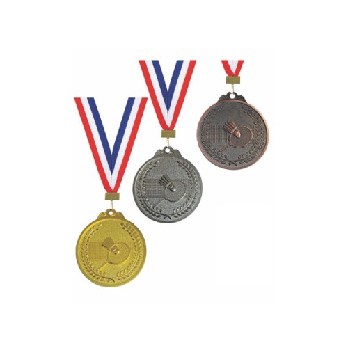 Badminton Medal 