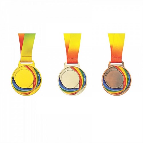 Coloured Rainbow Medal 