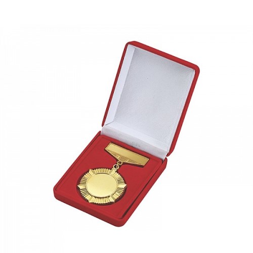 Flag Star Medal with Box 