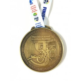IIFW Die-Cast Brass Medal
