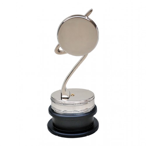 Artistic Metal Trophy with Silver Disc 