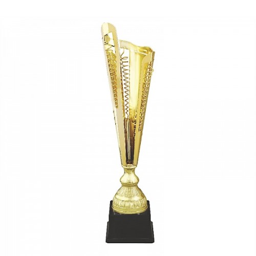 Engineered Cone Shape Metal Trophy 