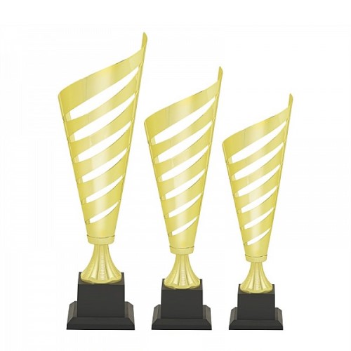 Golden Wave Metal Trophy 