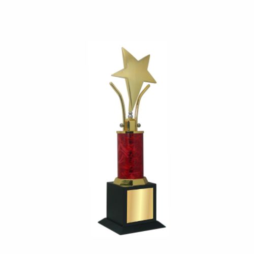 Topmost Star Metal Trophy 