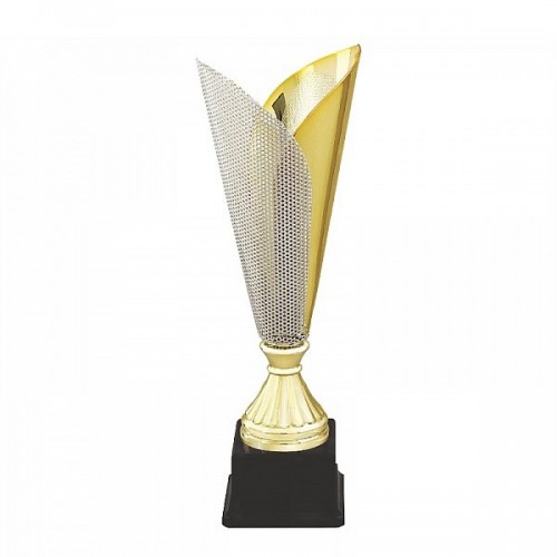 Tulip Shape Metal Trophy 