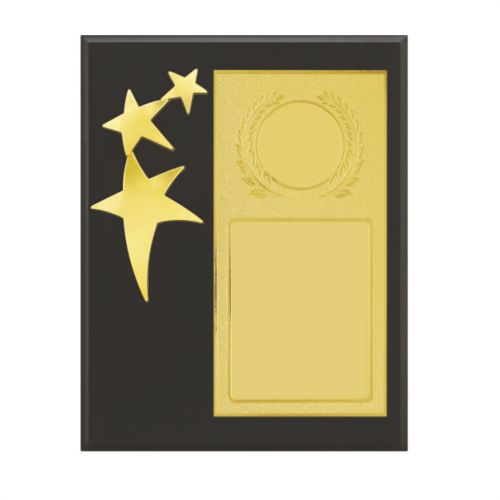 Luxurious Star Black Wooden Plaque 
