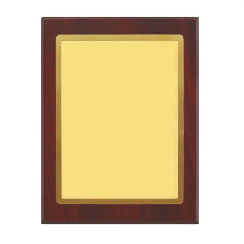 Simple Brown Wooden Plaque 