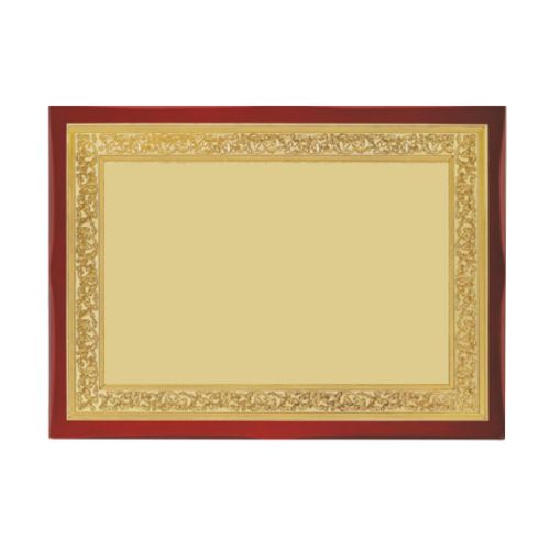 Wooden Plaque with Bevelled Edges 
