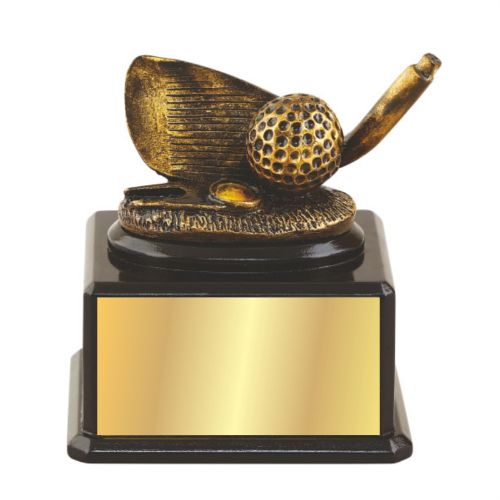 Classic Golf Resin Trophy