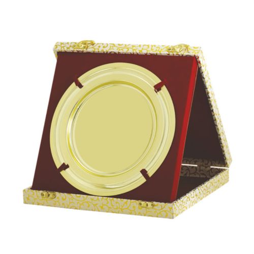 Golden Plate Salver with Box 