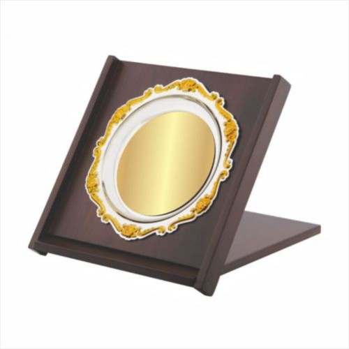 Salver Plate with Wooden Frame 