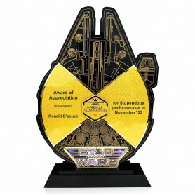 Star Wars Themed Custom Appreciation Award.