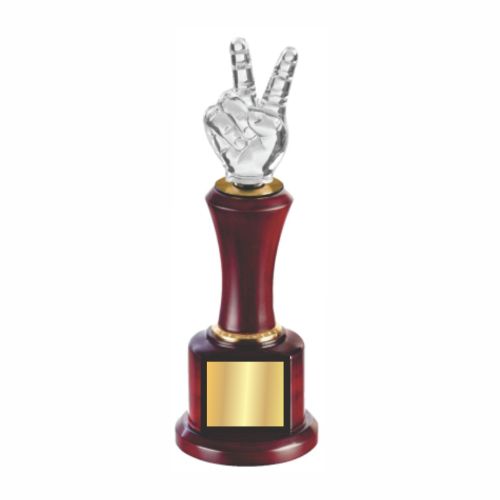 Elegant Victor Wooden Trophy 