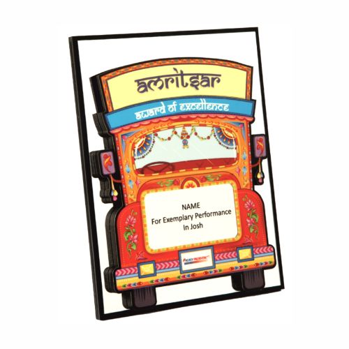 Amritsar Truck Plaque