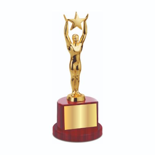 Star Figurine Metal Trophy